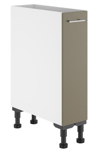 Alterna Vaskerom: Benkeskap B20-60xd60xh72cm M/uttrekk Sand Matt / 20cm