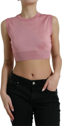 Dolce & Gabbana Dame Topper Rosa M,