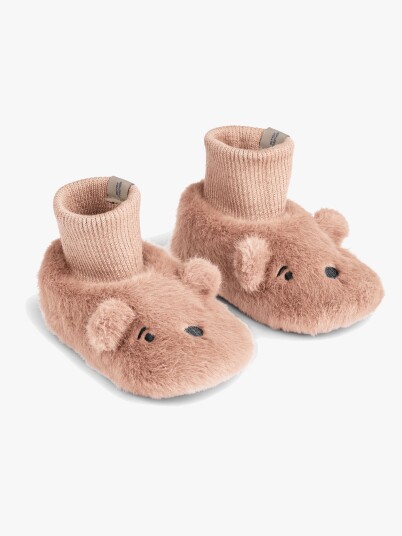 LIEWOOD Beth Bear Plush Tøfler Pale Tuscany 16 17 LIEWOOD Beth Bear Plush Tøfler Pale Tuscany 16 17