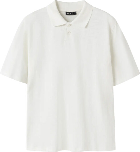 LMTD Nlmhaslub Ss L Polo White 122 128