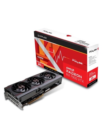 Sapphire Radeon RX 7900 XTX Pulse 24GB GDDR6 - 24GB GDDR6 RAM - Grafikkort