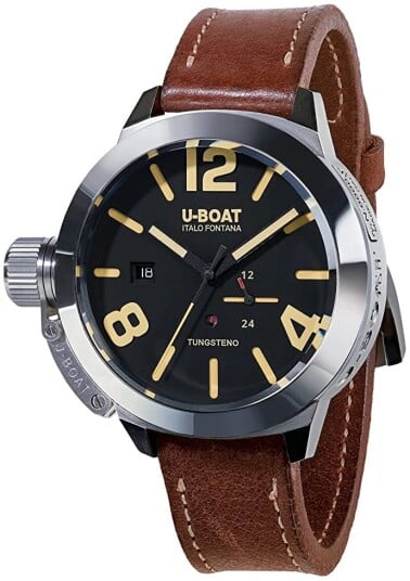 U Boat Herreklokke 8073 Classico Sort/Lær Ø50 mm U Boat Herreklokke 8073 Classico Sort/Lær Ø50 mm