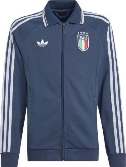 Italia Jakke Anthem Borte Og Navy Barn adidas størrelse 140 cm