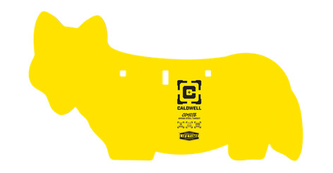 Caldwell Gong AR500 Coyote Target