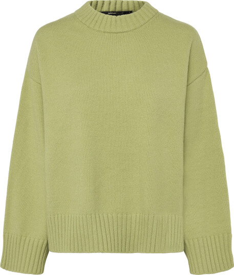 Gina Tricot Crew Neck Knitted Sweater Green XL