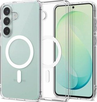 Spigen Ultra Hybrid Mag Etui til Samsung Galaxy S26 FE - Hvit/Klar Spigen Ultra Hybrid Mag Etui til Samsung Galaxy S26 FE - Hvit/Klar