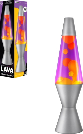 Lavazza Lamp Classic   Orange/Purple   37 cm