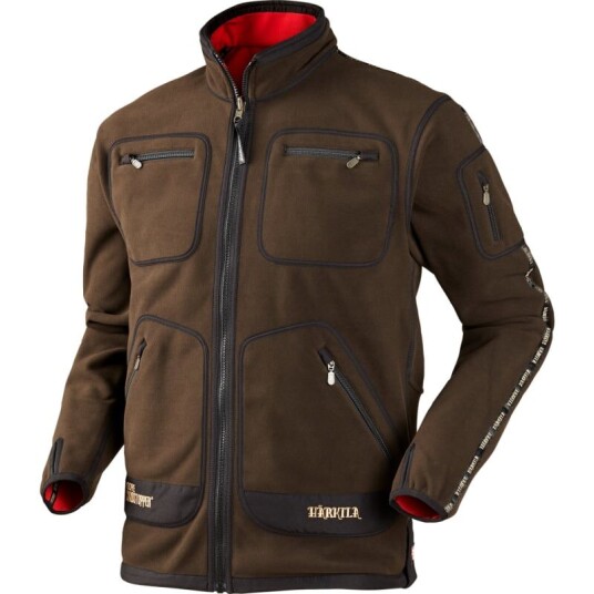 Härkila Men's Kamko Fleece XS , Brown/Red Härkila Men's Kamko Fleece XS , Brown/Red