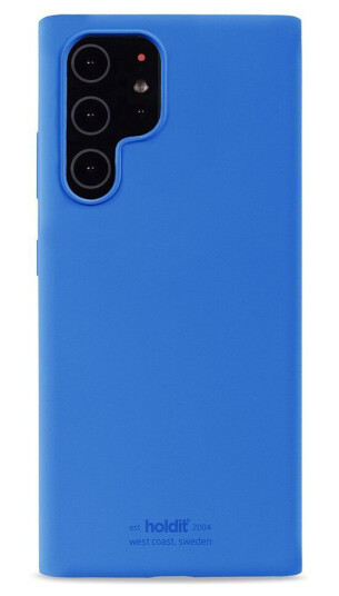 Holdit Samsung Galaxy S22 Ultra Soft Touch Silikon Deksel - Sky Blue