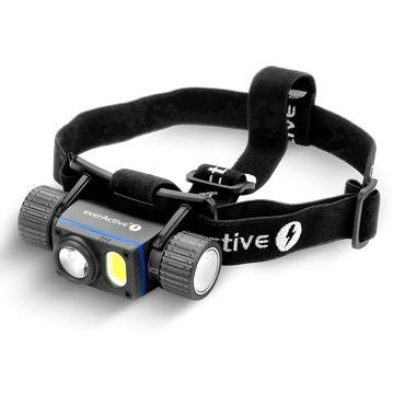 EverActive HL 2000R Force PRO oppladbar LED hodelykt 2000 lumen IPX8 Svart EverActive HL 2000R Force PRO oppladbar LED hodelykt 2000 lumen IPX8 Svart