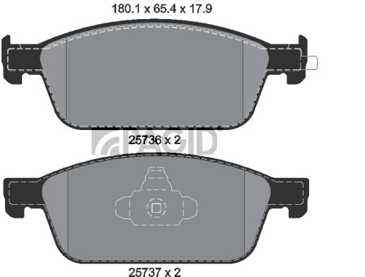 PAGID T2262N Bremseklosser PAGID T2262N Bremseklosser