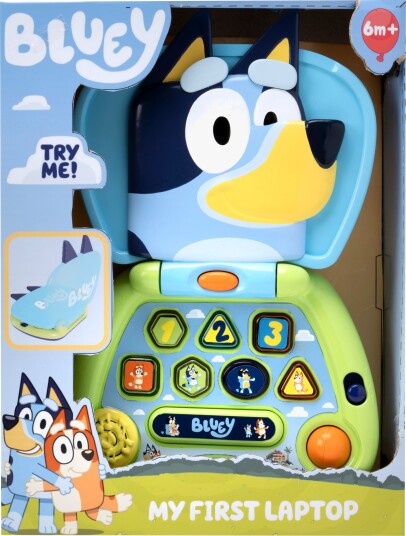 Bluey Min Første Bærbar Data