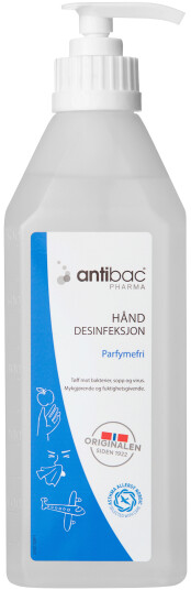Antibac 85 % Pharma Hånddesinfeksjon Gel 600 ml Antibac 85 % Pharma Hånddesinfeksjon Gel 600 ml