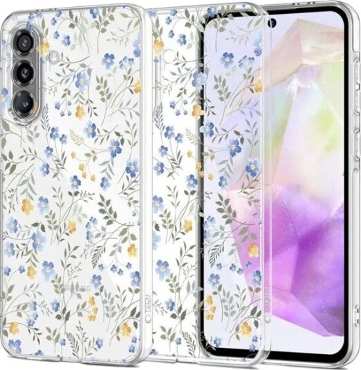 Tech-Protect FlexAir Mobildeksel for Samsung Galaxy A37 5G Flerfargede Blomster