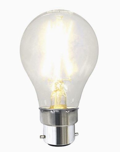 Star Trading Illumination LED Klar lampe normal B22 2700K 180lm 2W (19W) Star Trading Illumination LED Klar lampe normal B22 2700K 180lm 2W (19W)