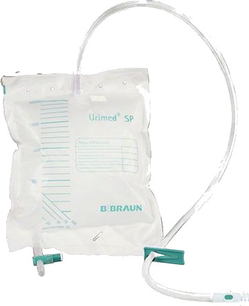 Urimed SP urinpose 2 L m/tappekran 100 cm slange 50 stk Urimed SP urinpose 2 L m/tappekran 100 cm slange 50 stk