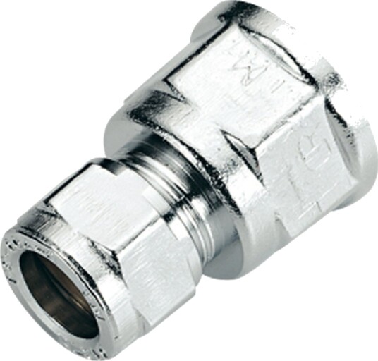Fonta Union 10mm X 3/8" Forkrommet CU
