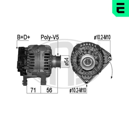 Dynamo ERA 209096A
