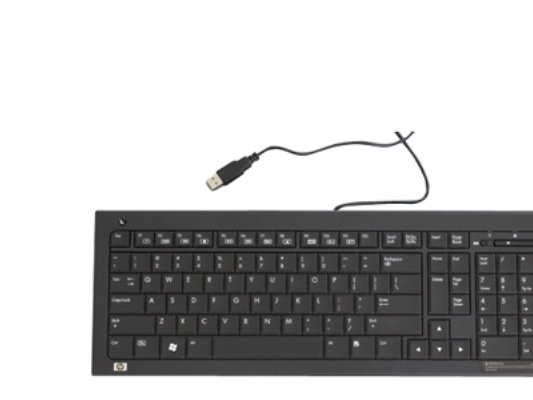 Hp 539130-171, Full-Size (100%), Koblet Med Ledninger (Ikke Trådløs), Usb, Sort