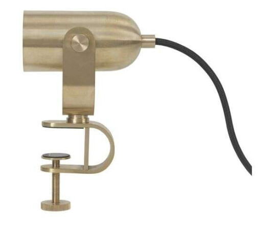 Ferm Living Ruuvi Lampe med Klemme Messing