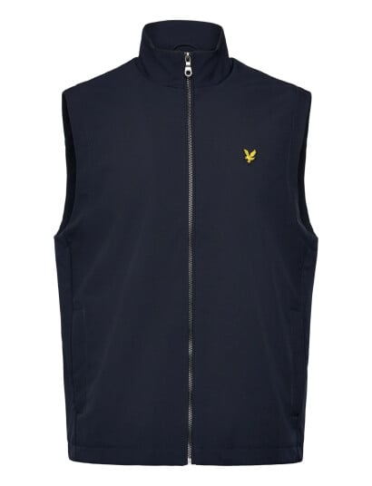 Lyle & Scott Mesh Back Softshell Funnel Neck Gilet Navy S Lyle & Scott Mesh Back Softshell Funnel Neck Gilet Navy S
