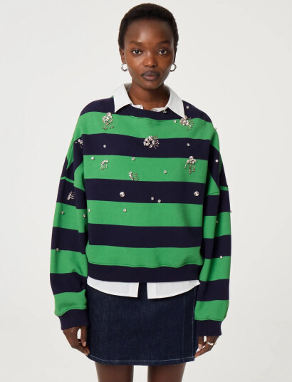 Fabienne Chapot Ronny Sweater - Navy - XL