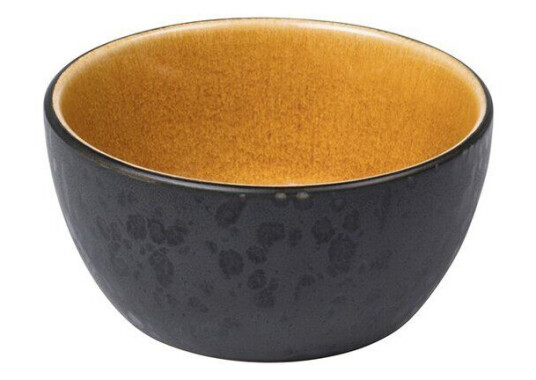 Bitz skål Ø 10 cm svart Svart-amber Bitz skål Ø 10 cm svart Svart-amber