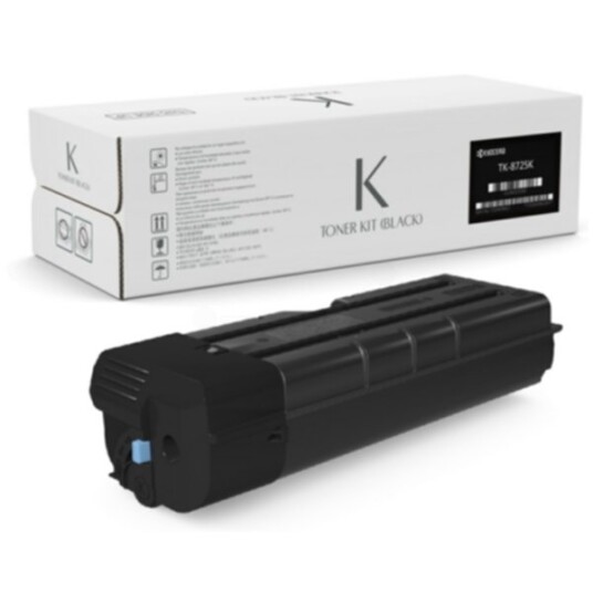 Kyocera TK-8725K Kyocera TK-8725 K Tonerkassett Svart Kyocera TK-8725K Kyocera TK-8725 K Tonerkassett Svart