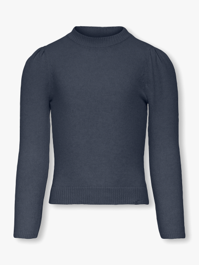 Kids Only Katia Life Long Sleeve Puff O Nock Blå 98