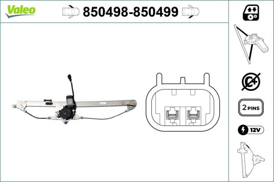 Vindusheis VALEO 850499
