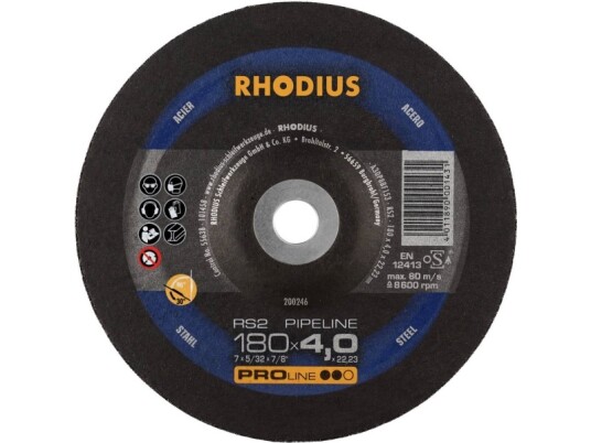 Rhodius 200246 Rs2 Pipeline Skrubskive 10 Stk