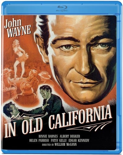 In Old California Bluray