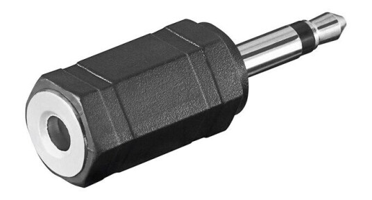 Pro Headphone adapter AUX jack 3.5 mm mono to stereo