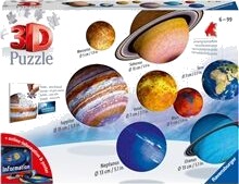 Ravensburger Puslespill 3D Solar System