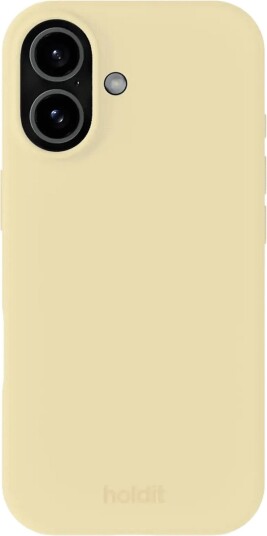 Holdit Silicone Case iPhone 17 BUTTER YELLOW