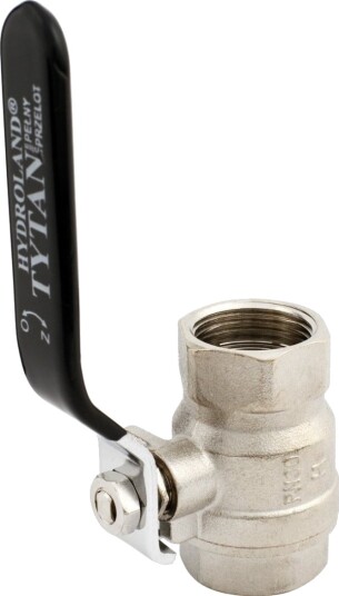 Hydroland Kuleventil Vann 1/2" Tytan Håndtak M/ W // Zkw 15 Ww R H Tytan