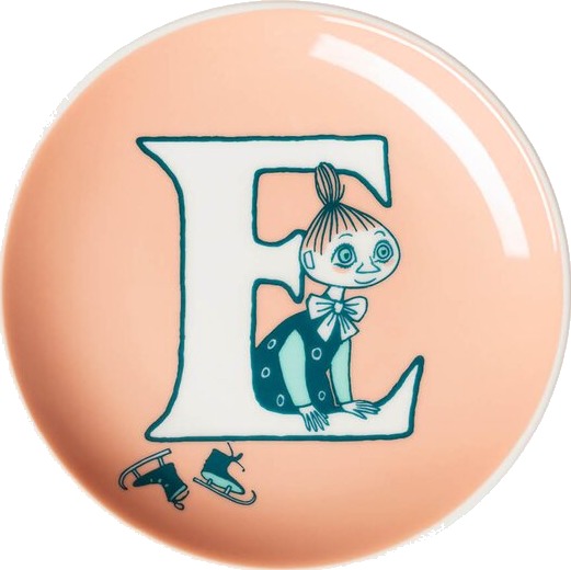 MoominArabia   Mummi miniasjett 10,5 cm E korall