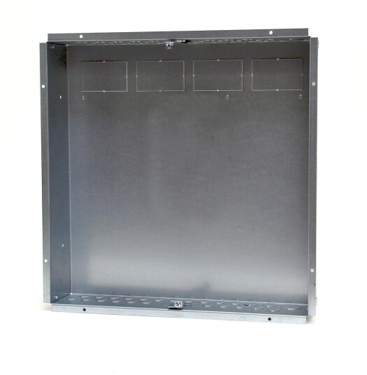 Garo NIL 40 2 Bunnkasse innfelt montering metall 20 moduler 2 x 20 moduler Elfordeling & strømforsyning