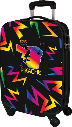 Kids Licensing - Pokémon - Neon - Trolley Suitcase 35 x 54 x 22 cm (1615091-23MPOK21018P) Kids Licensing - Pokémon - Neon - Trolley Suitcase 35 x 54 x 22 cm (1615091-23MPOK21018P)