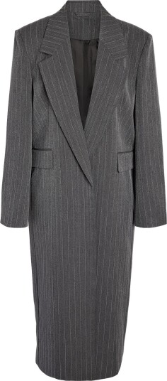 NOISY MAY Nmcelia L/S Long Oversize Blazer Tnt/20   Grey   L