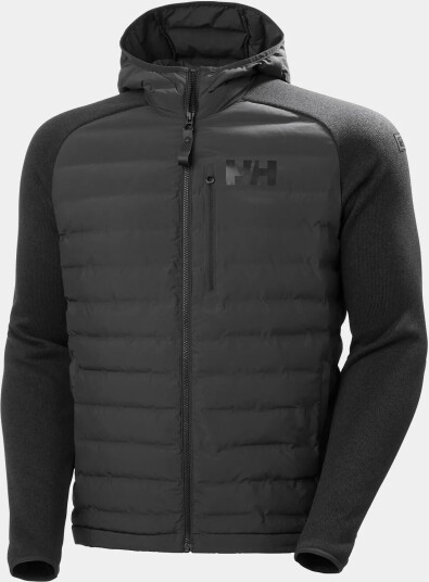 Helly Hansen Herre Arctic Ocean Hybrid Isolert Jakke Svart XL SvartXL Helly Hansen Herre Arctic Ocean Hybrid Isolert Jakke Svart XL SvartXL
