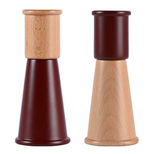 Sagaform Gurken salt og pepperkvern 15 cm 2 stk mørk rød/brun Sagaform Gurken salt og pepperkvern 15 cm 2 stk mørk rød/brun