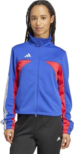 adidas Track Top Tiro Gc Nations Semi Lucid Blue/rubin/hvit Kvinner størrelse Medium