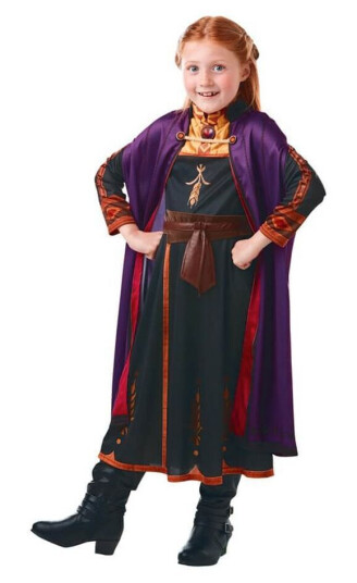 Disney Frozen 2 Anna Travel Barn Karnevalkostyme