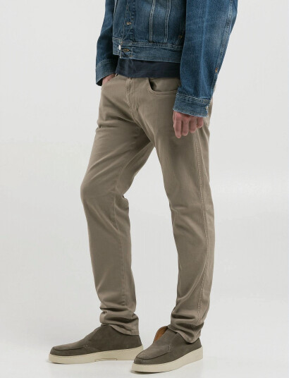 Replay Anbass Trousers Slim Hyperflex Colour Xlite - Beige - 34 x 34