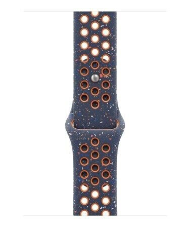 Apple 46mm Blue Flame Nike Sport Band M/L