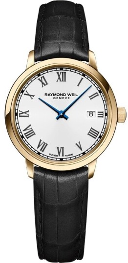 Raymond Weil Dameklokke 5985 PC 00359 Toccata Hvit/Lær Ø29 mm