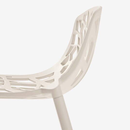 Fast Forest barkrakk 65 cm med lav rygg White Fast Forest barkrakk 65 cm med lav rygg White