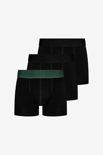 Resteröds Boxer Bamboo 3 Pk Regular Leg Flerfarget