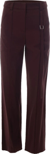 Patrizia Pepe Dame Bukser Brun XL,